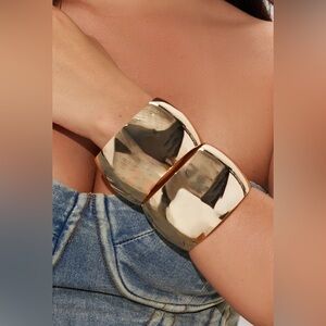 Marilla 2 Piece Bracelet Set - Gold